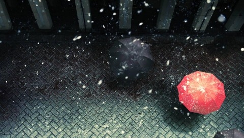 唯美下雪天