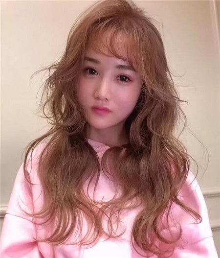 待你长发及腰 烫卷儿超有范