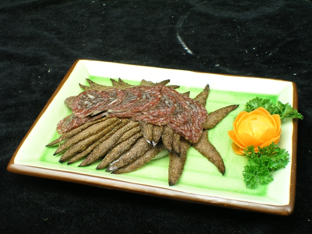 丽江呗肝凉菜系列美食素材图片