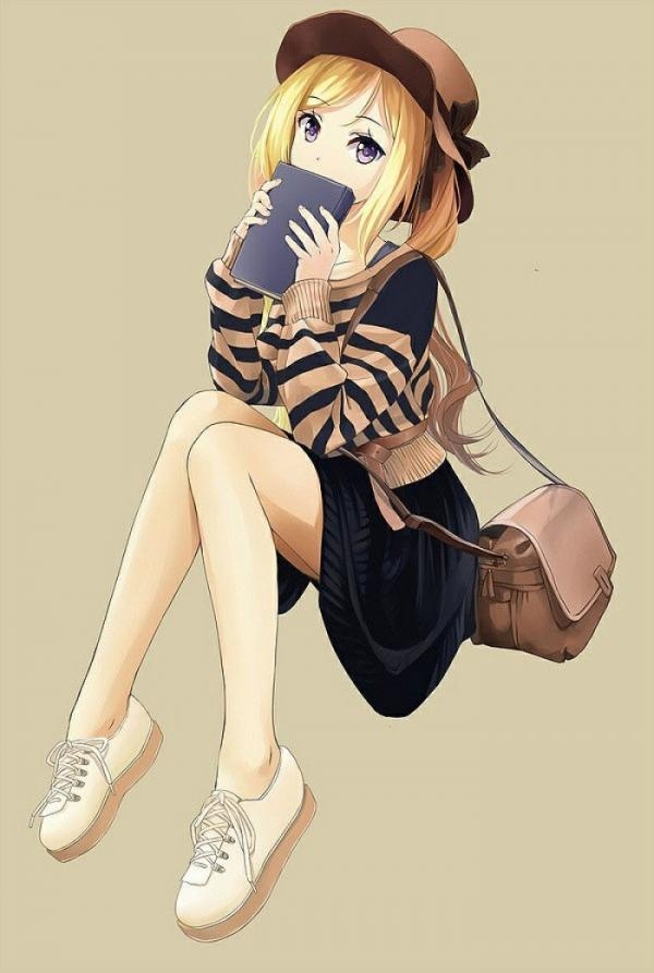 唯美动漫人物图片女生  故事与