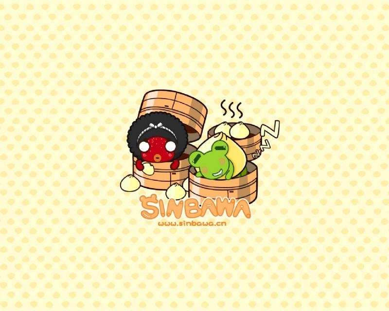 Sinbawa士巴蛙和搭档Tanbawa碳碳