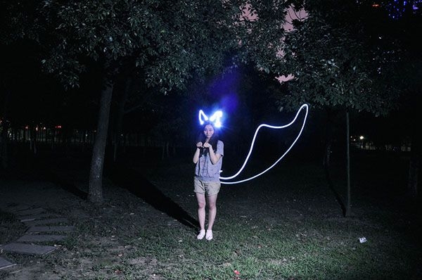 个性的荧光 喜欢吗