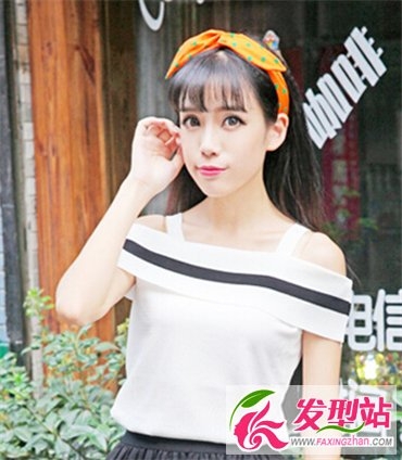 甜美系女生必备发型 清新可爱发型让你更出众