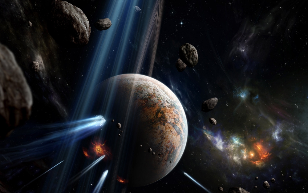 类地球行星电脑桌面