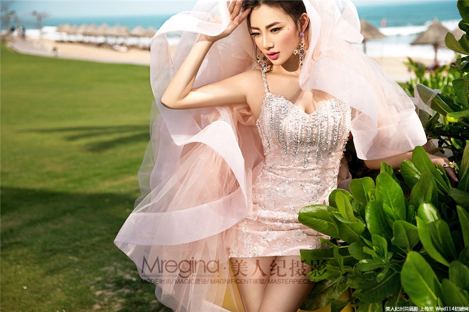 碧海蓝天 婚纱照