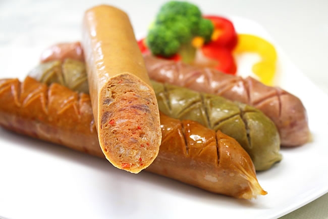 美味香肠火腿图片