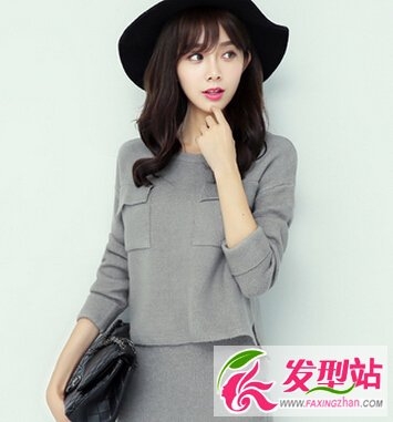 2016流行梨花烫发型盘点 甜美韩式梨花头卷发图片