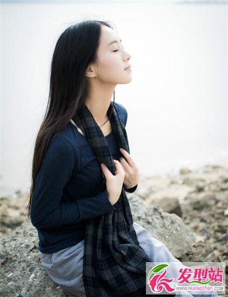 不同脸型适合的中长直发发型设计  直发脸型搭配对照表