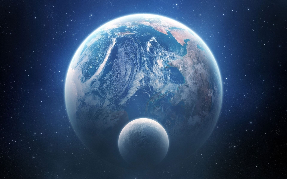 类地球行星电脑桌面