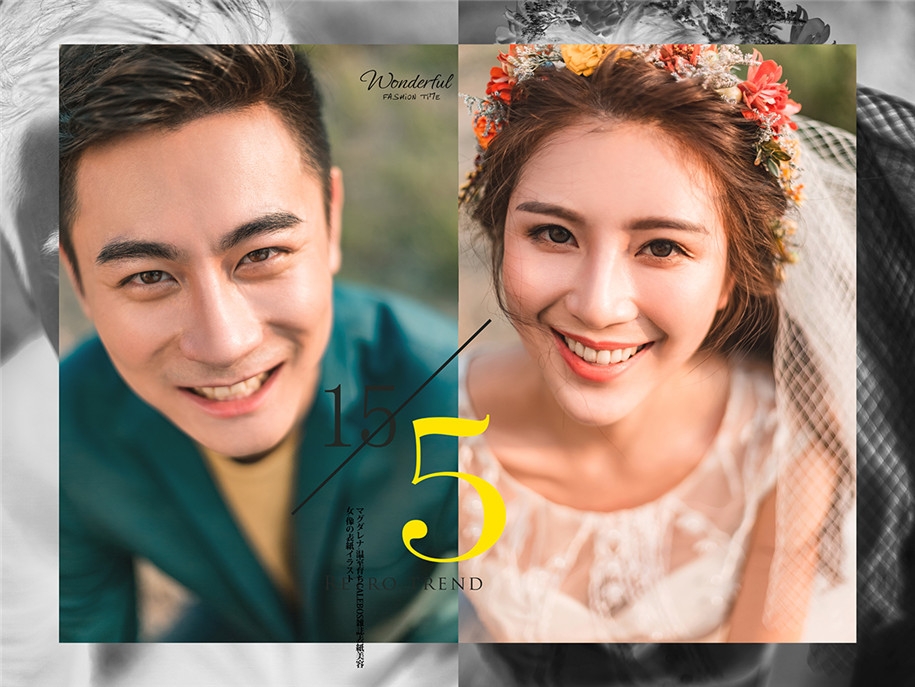 浪漫旅拍 婚纱照