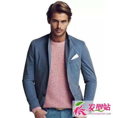 不同脸型的型男发型设计