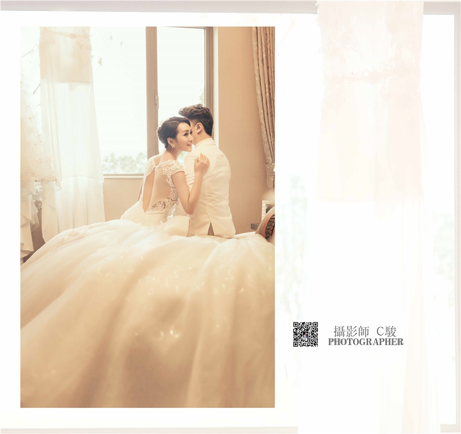 幸福感 婚纱照