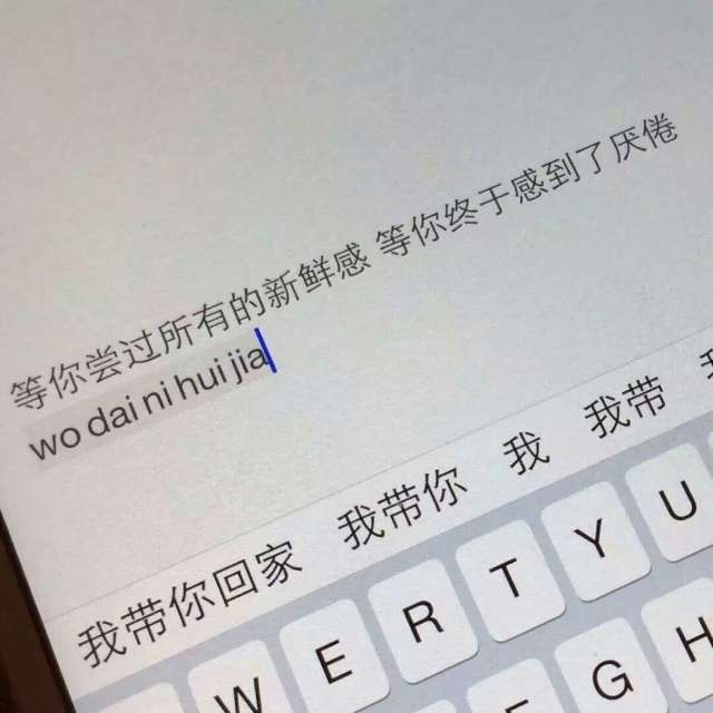 我没有野心  我只想要你