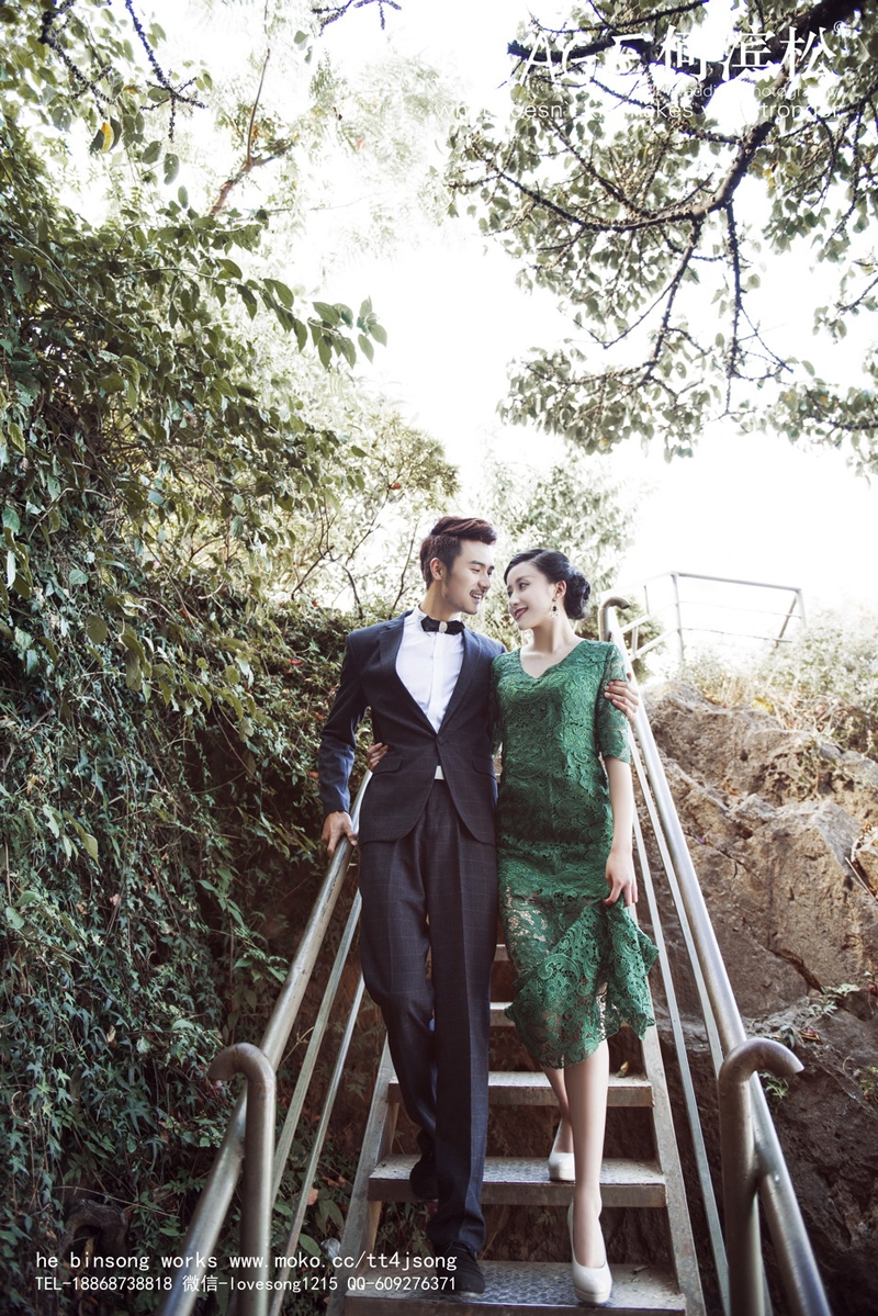 双廊 复古山 婚纱照