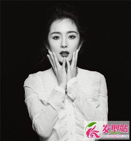 发际线高适合什么发型  杨幂绝美发型集锦