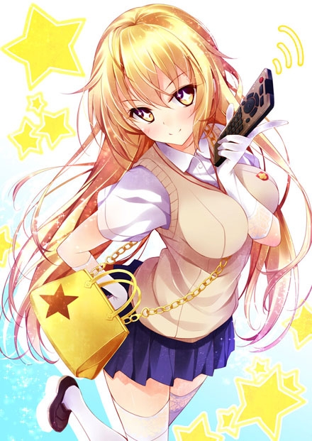 美少女校园制服可爱卡通图片