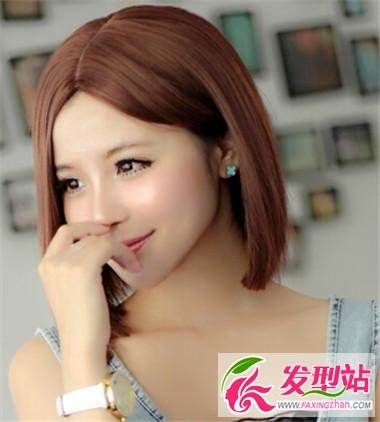 演绎20岁青春美丽范 百变短发瘦脸又修颜