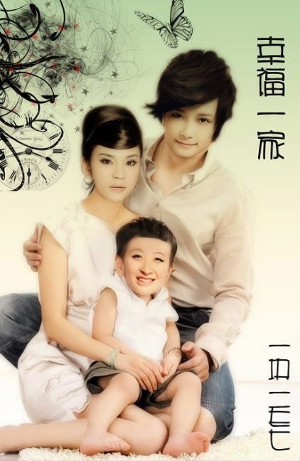 春哥、著姐、曾哥、一家其乐融融