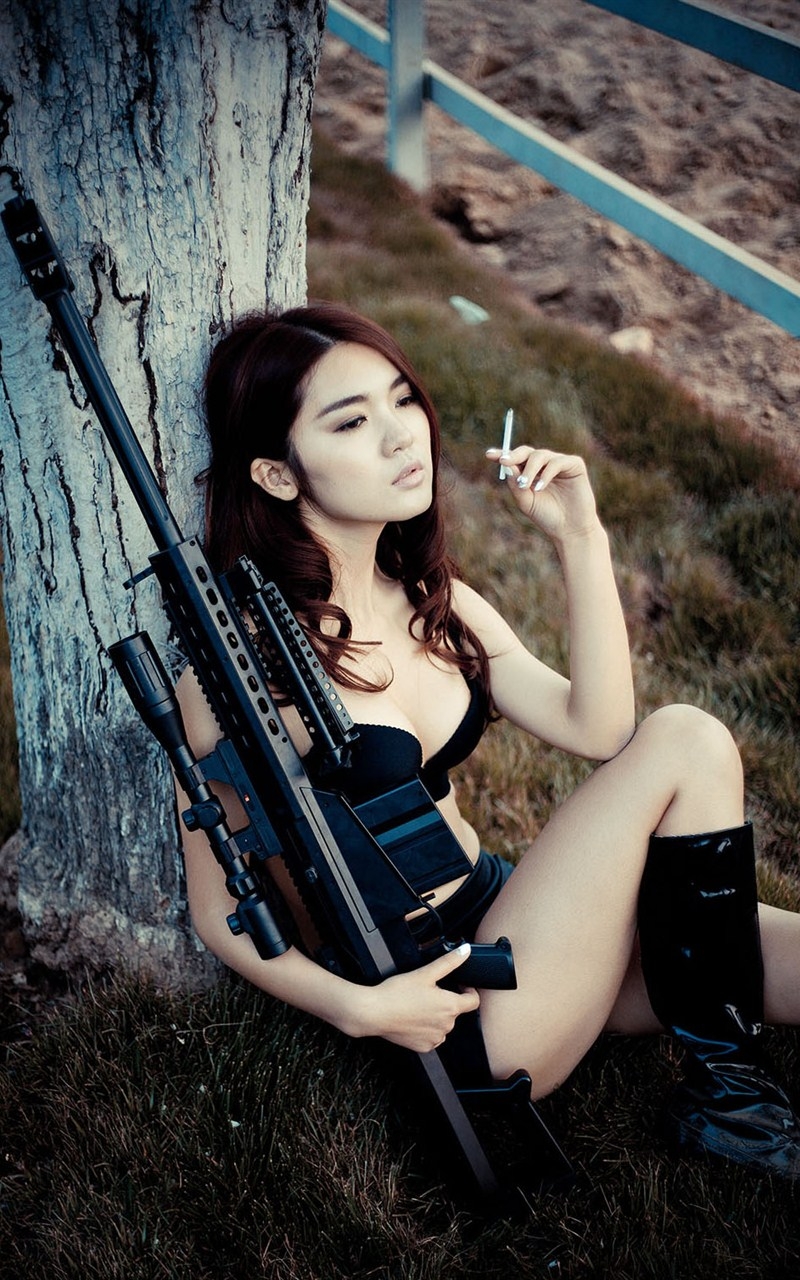 比基尼性感诱人美女手机壁纸