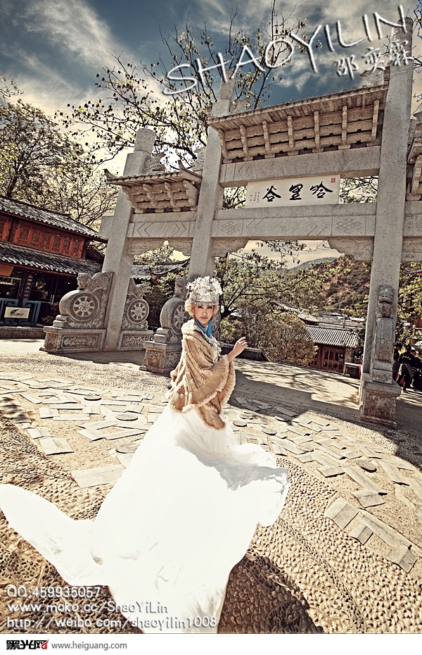 哈里谷之谜 婚纱照