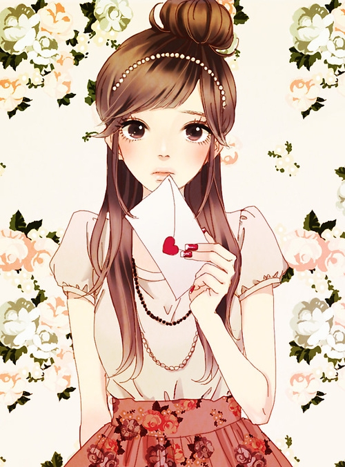 插画里的小妞们 开始总是美好的