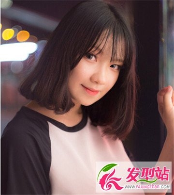 女生中短发发型 简单又不失时尚