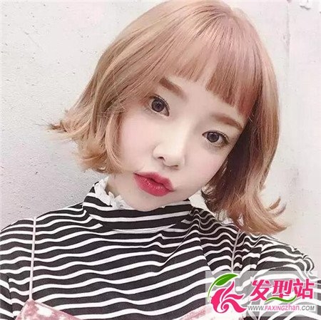 2017最新潮波波头 值得一试的女生短发