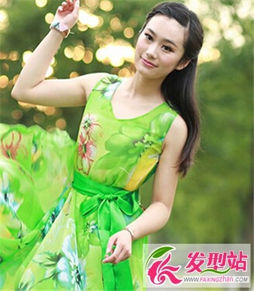 甜美系女生必备发型 清新可爱发型让你更出众