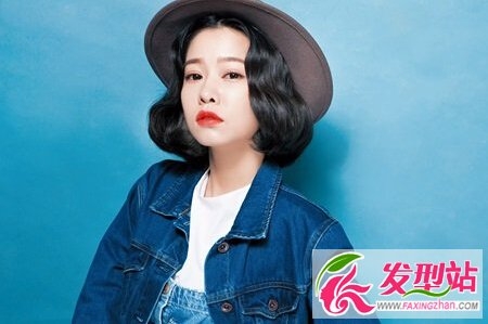 文艺女孩必选蛋卷头教程图解，泡面短发S弯最流行！