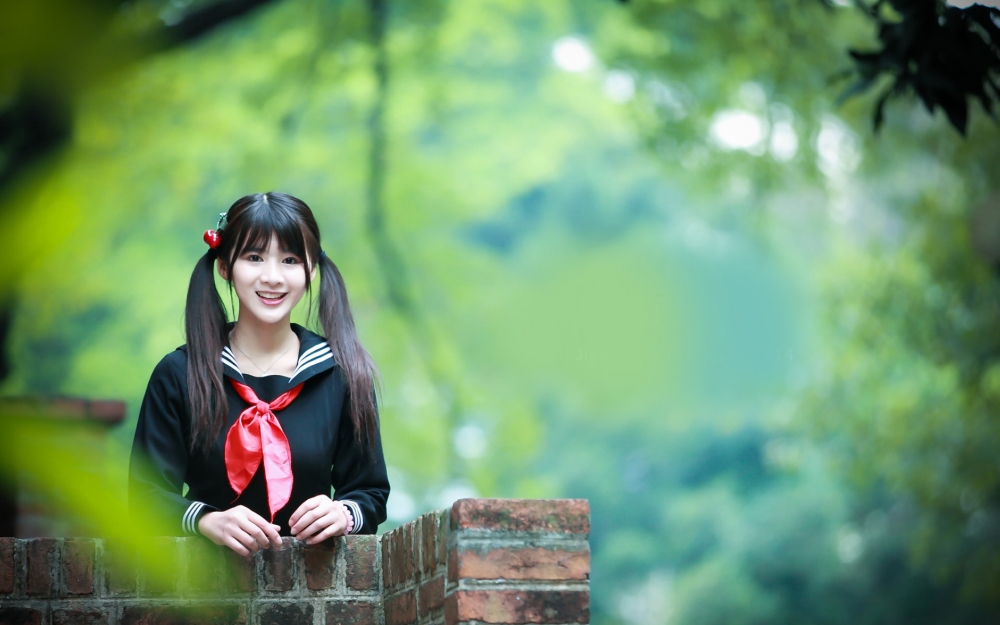 清纯少女江雪雁摄影写真高清壁纸图片 第二辑