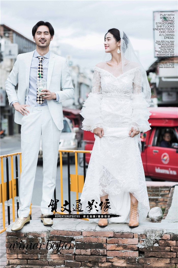 幸福街头 婚纱照