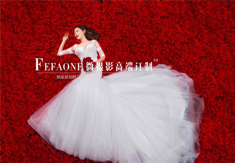 花香系列 婚纱照