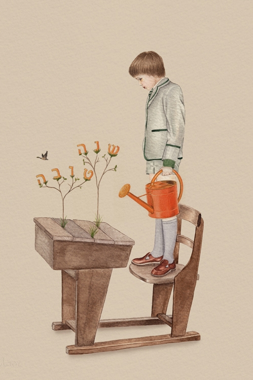 以色列插画师Tahel Maor清新可爱手机壁纸
