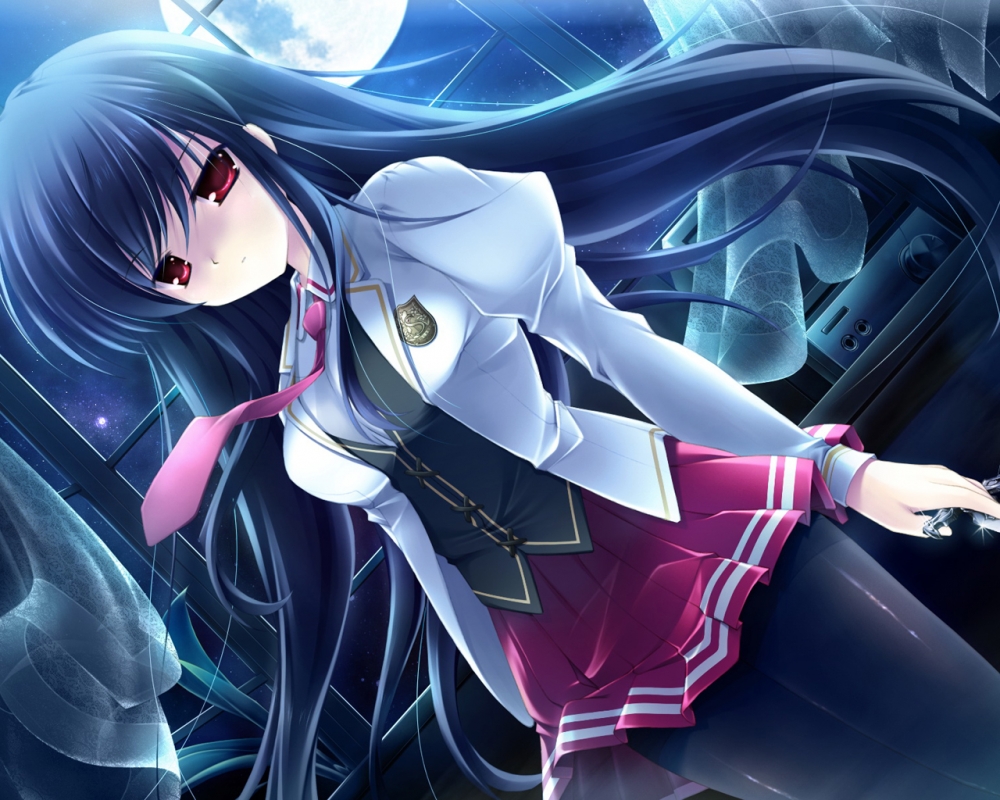 美少女插画图片桌面壁纸