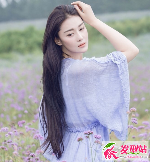 张馨予百变长发 古典仙女长直发最女神！