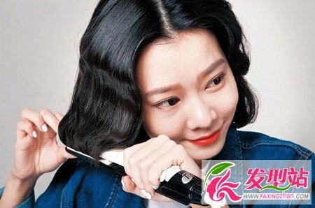 文艺女孩必选蛋卷头教程图解，泡面短发S弯最流行！