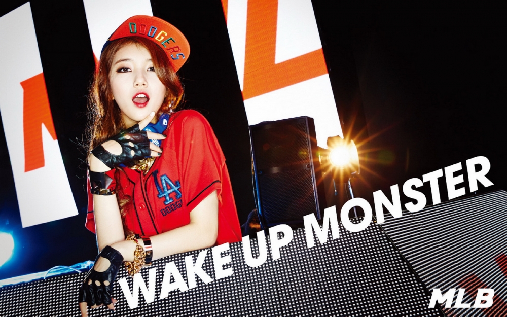 miss A韩国美女组合代言MLB棒球服宽屏壁纸
