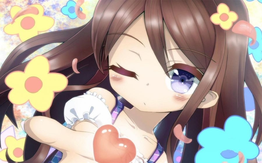 超萌卡通动画美少女