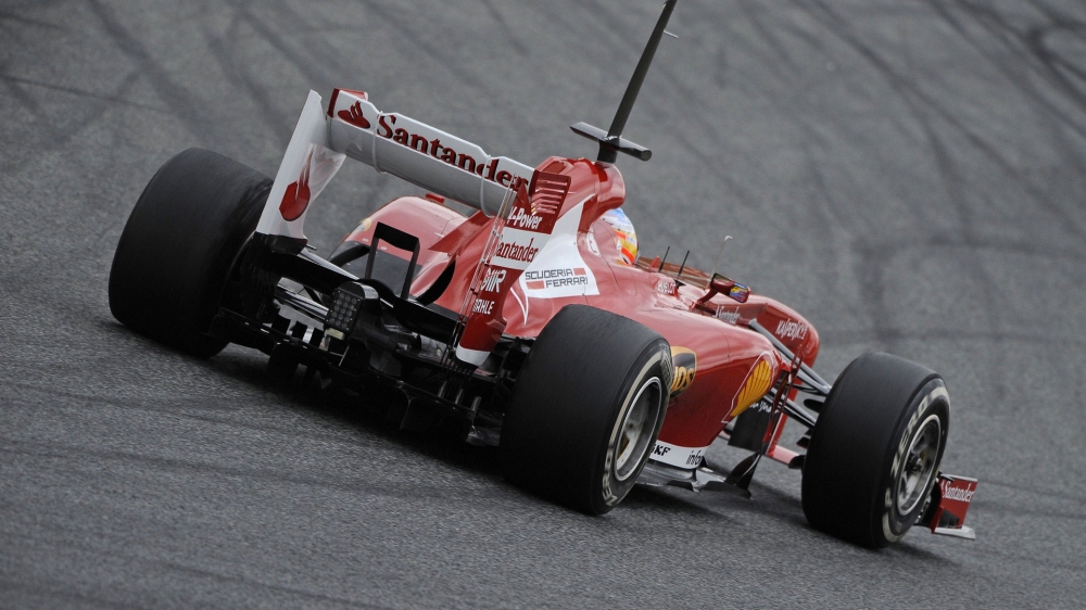 2013年F1大奖赛西班牙站宽屏桌面壁纸