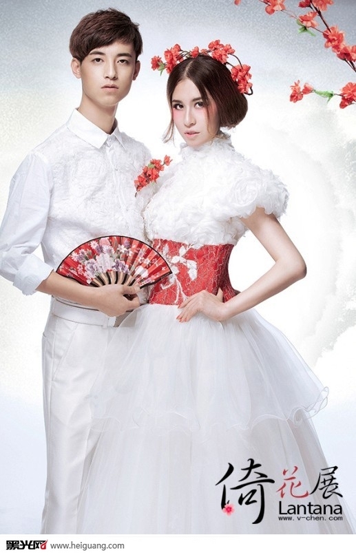 依花展 婚纱照