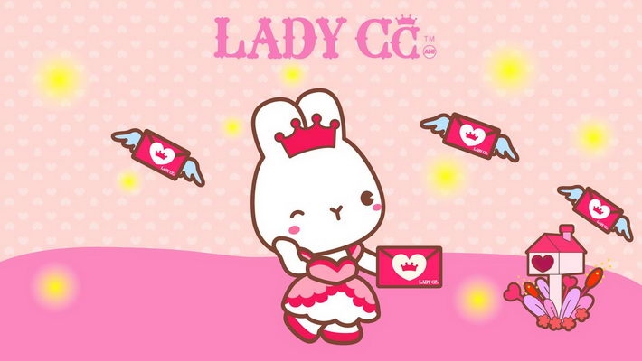 卡通LADYCC公主茜茜桌面壁纸