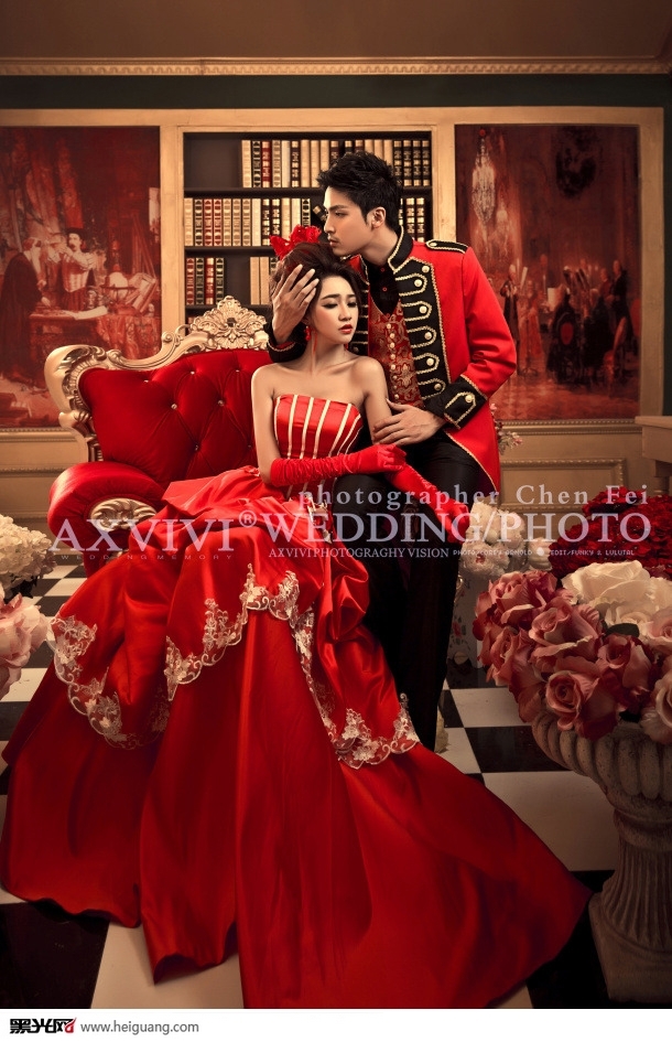The Royal love 婚纱照