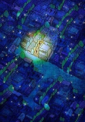 晚安图片大全唯美动漫场景手机壁纸