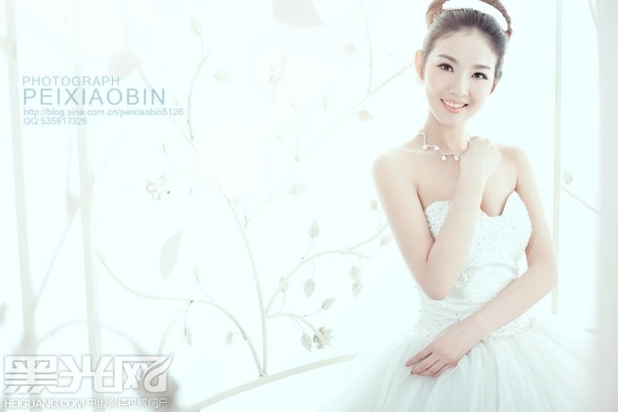 光的羽翼 婚纱照