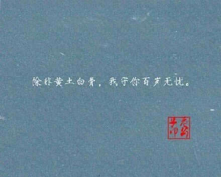 那些小说里的霸气娇宠句子，你最喜欢哪句？