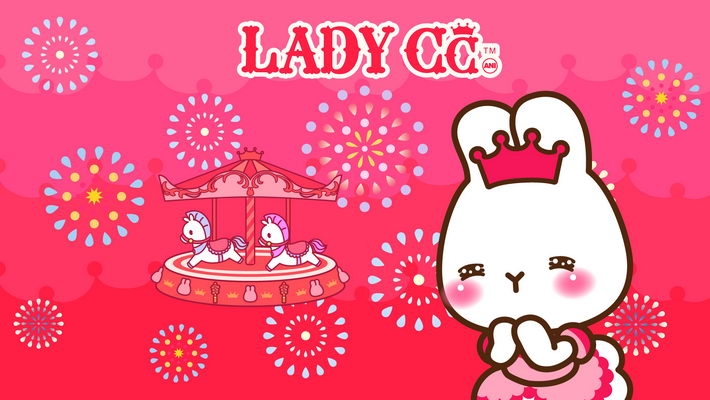 卡通LADYCC公主茜茜桌面壁纸