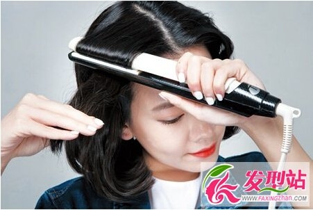 文艺女孩必选蛋卷头教程图解，泡面短发S弯最流行！