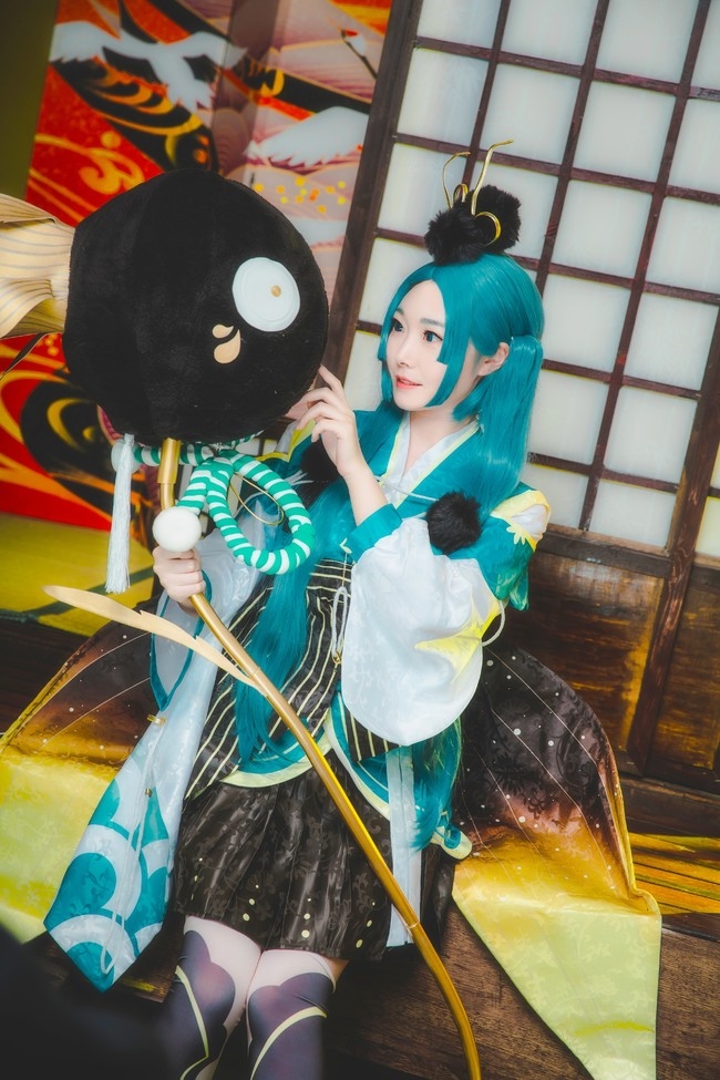 阴阳师莹草 招财进宝 COS