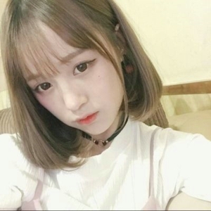 小清新闺蜜女生时尚短发头像