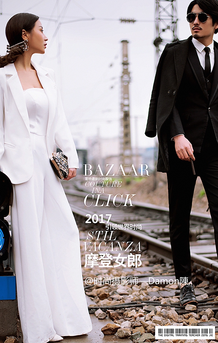 摩登铁路 婚纱照